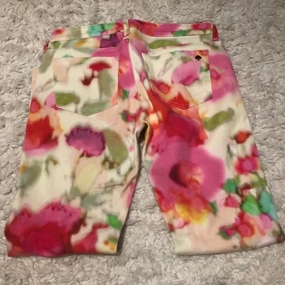 Kate Spade Giverny Watercolour Brooke Street Jeans - Picture 3 of 3